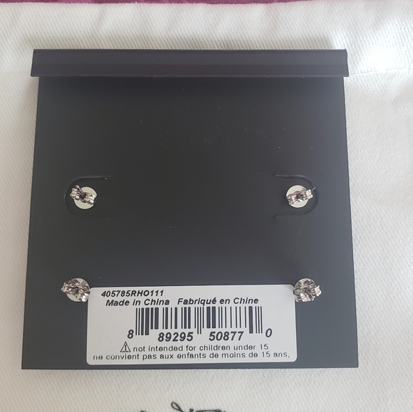 NWT Coach Signature C Stud Earrings Set - Picture 6 of 6